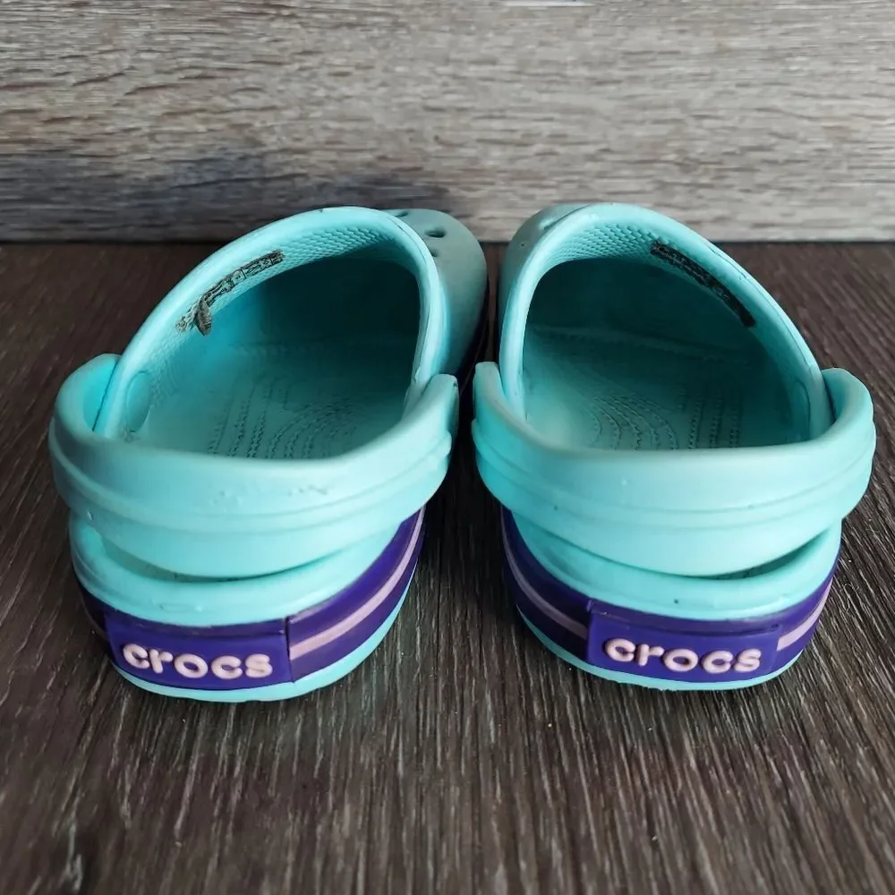 Crocs Crocband Kids Clogs - Ice Blue - Size 5